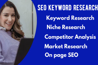 do keyword research and competitors analysis for website