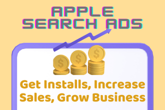 run apple search ads for app install and app promotion