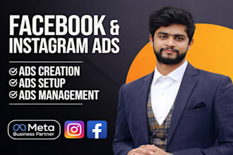 setup facebook ads campaign, meta ads and instagram ads