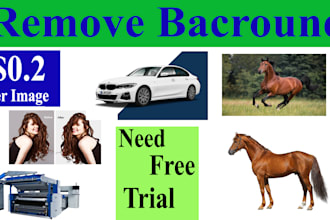 photoshop editing background removal of 150 images 12 hours