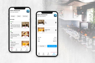 create a digital menu for your restaurant with lifetime validity