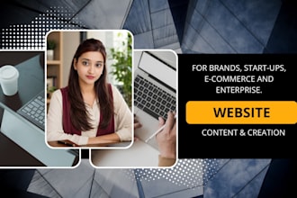 write website copy for brands, startups and businesses