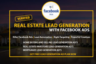 do targeted real estate ads and real estate lead generation with facebook