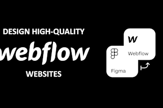 design your website with webflow or figma to webflow