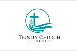 do a modern church religious seal or ministry logo design