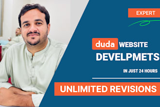 develop duda website design or redesign duda website for your business