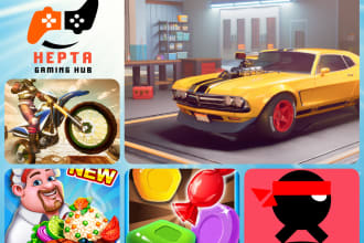 develop 2d 3d unity game and design android IOS games