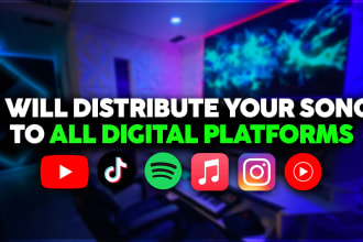 distribute your songs to spotify and all digital stores