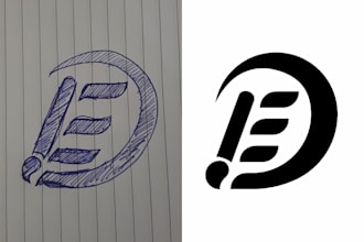 vectorize your logo, convert the drawing or image to vector