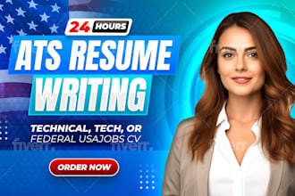 build 24hrs ats resume writing, tech sales technical, engineering, cybersecurity