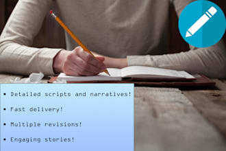 write a script or short story for you
