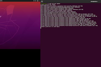 setup and tech ubuntu linux and server on both dual boot virtualbox and cloud