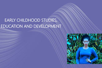 help in early childhood studies, education and development
