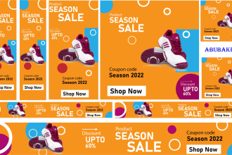design static web banner social media post etc