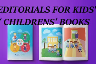 write an editorial for your kids, children book