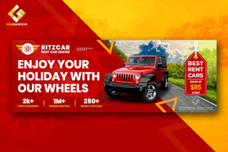 design hero banner, website banner, shopify banner, website slider or cover
