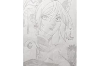 make a sketch for you