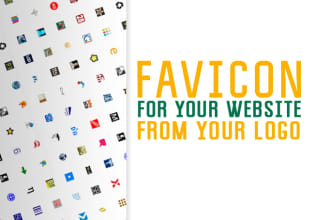 do favicon for your website from logo or company name