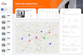 design dashboard, web app, CRM and admin panel UI