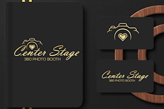 do minimalist business stunning logo design for your brand