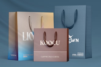 do custom bag, hand bag, tote bag, standout bag, paper bag, shopping bag design