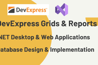 integrate devexpress grid reports into dot net and asp core applications
