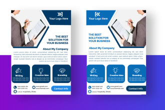 design corporate, fitness, medical, dental flyer