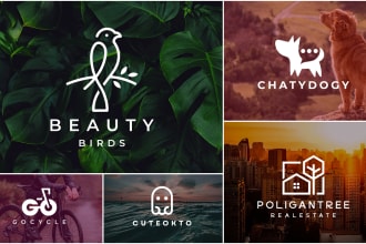 do timeless modern minimalist unique business brand logo design