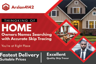 provide you home owner name with accurate skip tracing