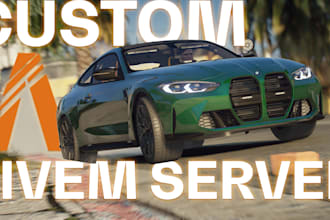create you a affordable and reliable fivem and fivepd server