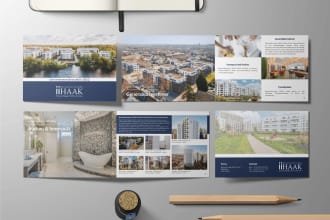 design a newsletter, company profile, catalog, ebook, brochure or annual report