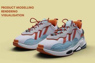 create high quality 3d model of your product