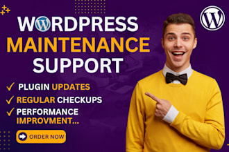 do wordpress maintenance, website manager, help, wordpress website maintenance