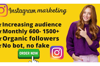 do instagram marketing and gain organic followers