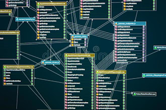 design and implement database