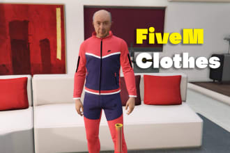 add clothes on your fivem ped