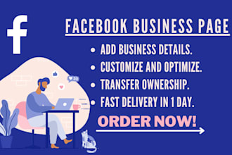 create a facebook business page in 3 hours