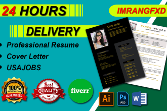 provide resume builder writer, cv maker, update resume and cover letter