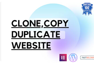 clone, copy or duplicate wordpress websites