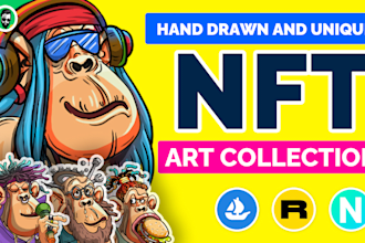 create unique nft characters