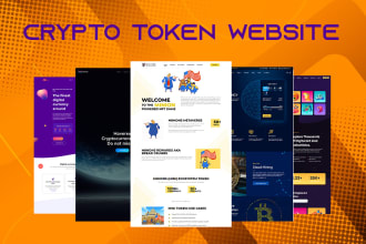 create a crypto coin token website