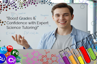 be your expert chemistry and science tutor