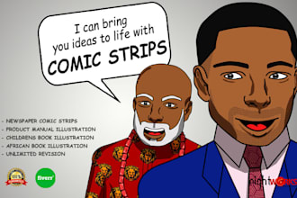 draw amazing custom comic strips