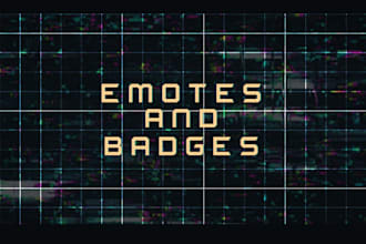 draw your badges and emotes for your stream