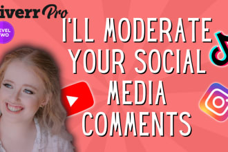 moderate your social media comments