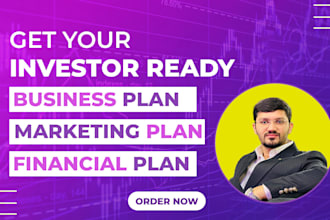 write investor ready business plan for startups with financial plan