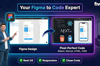 translate your figma to pixel perfect nextjs website