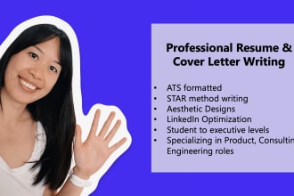 write your resume for product, tech, or management consulting