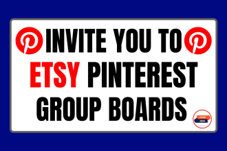 invite you to best etsy pinterest group boards