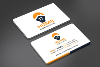 design modern and professional business card for you